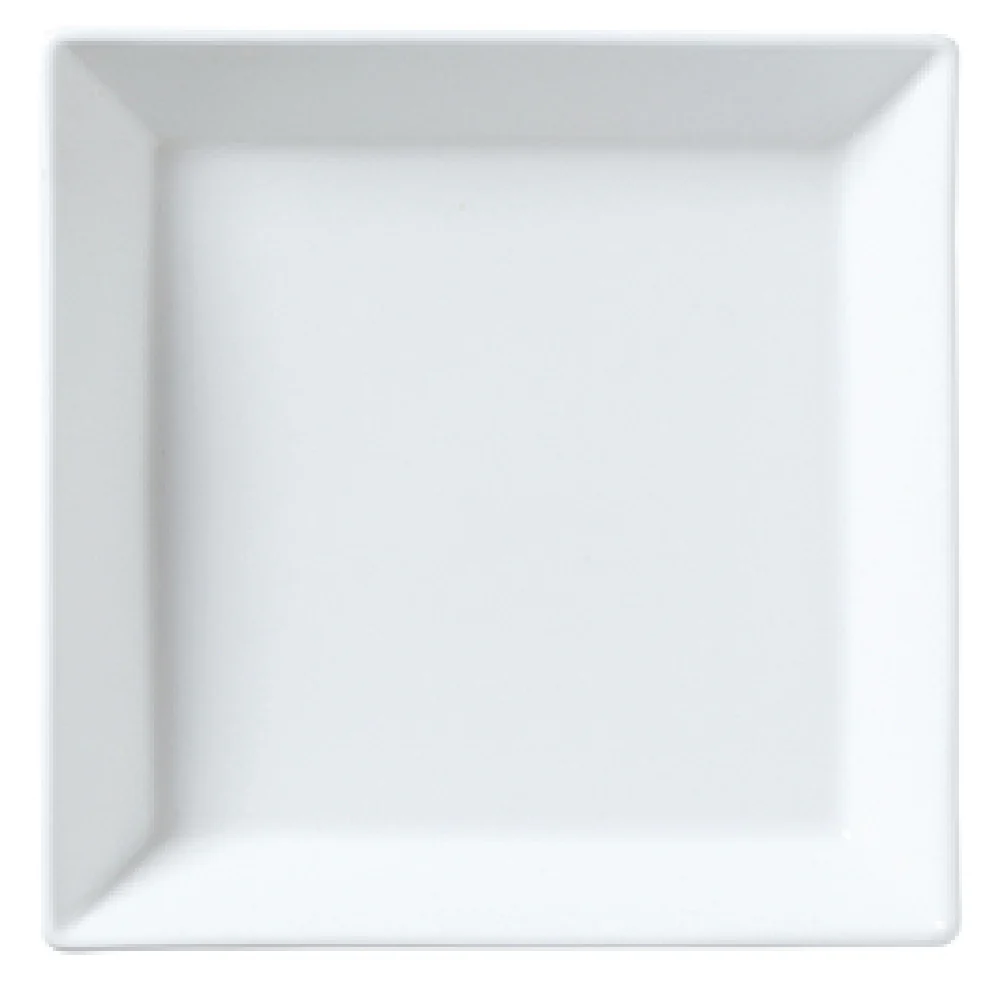 Steelite 82000AND0140 7 Inch Square Tray Whiteware to Serve Asian Cuisine