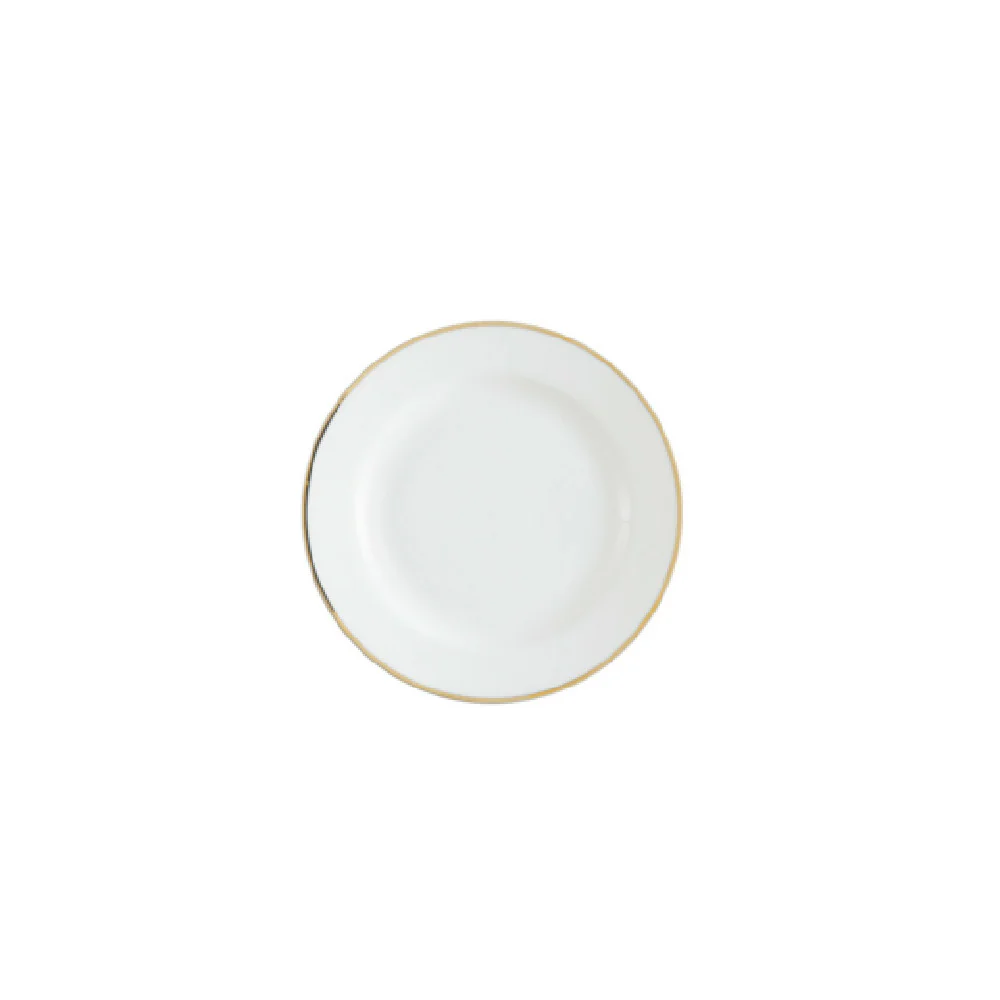 Fortessa RRP.CAMELIAG.03 6.5 Inch Round Plate Dishwasher Safe China Gold