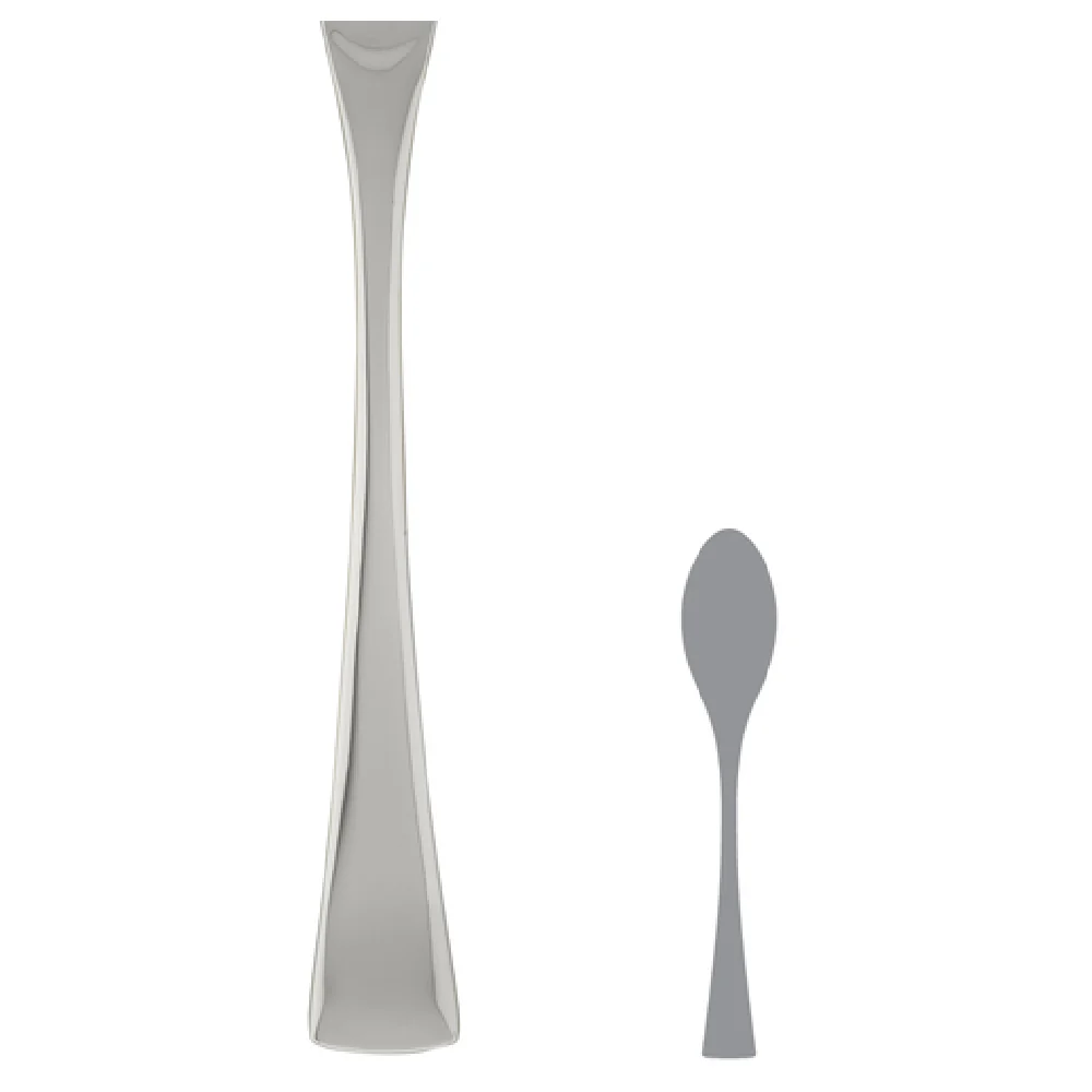 Steelite 5503J005 4-1/2 Inch Demitasse Spoon with Stainless Steel Steelite 5503J005 4-1/2 Inch Demitasse Spoon with Stainless Steel