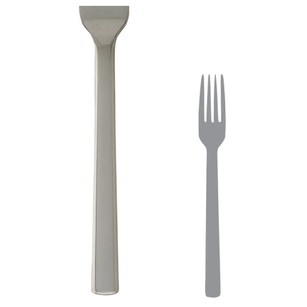 Steelite 5301S023 7-1/2 Inch Salad Dessert Fork with 18/10 Stainless Steel