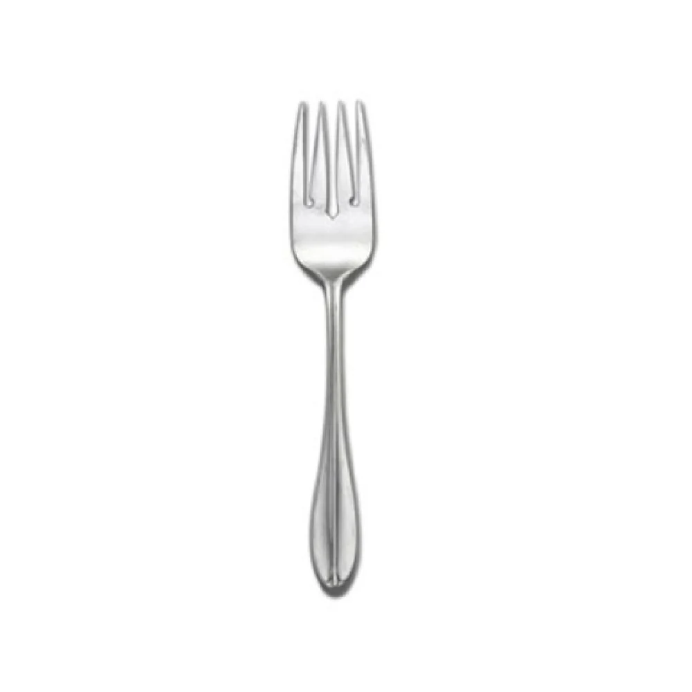 1880 Hospitality B176FSLF 6-1/2 Inch Salad Pastry Fork Crested Handle Stainless Steel