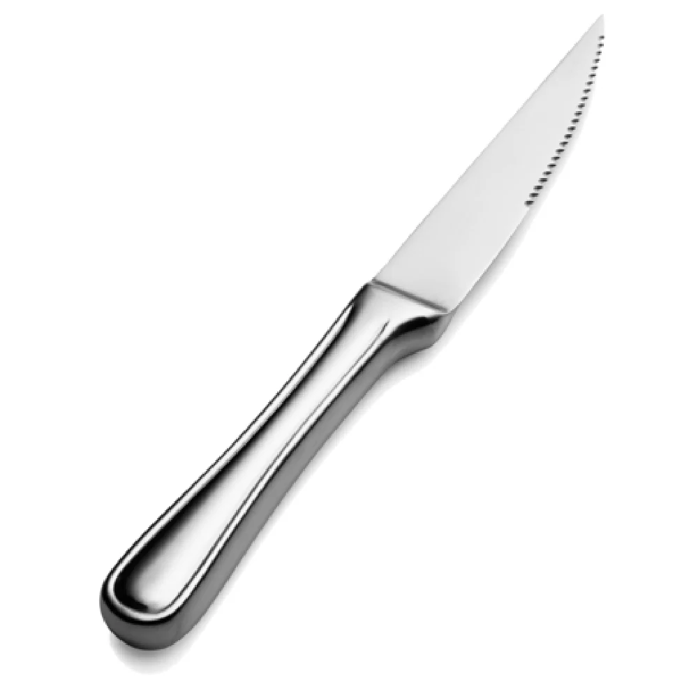 Bon Chef S320 9-3/4 Inch Blade 13/0 Stainless Steel Hollow Handle Steak Knife