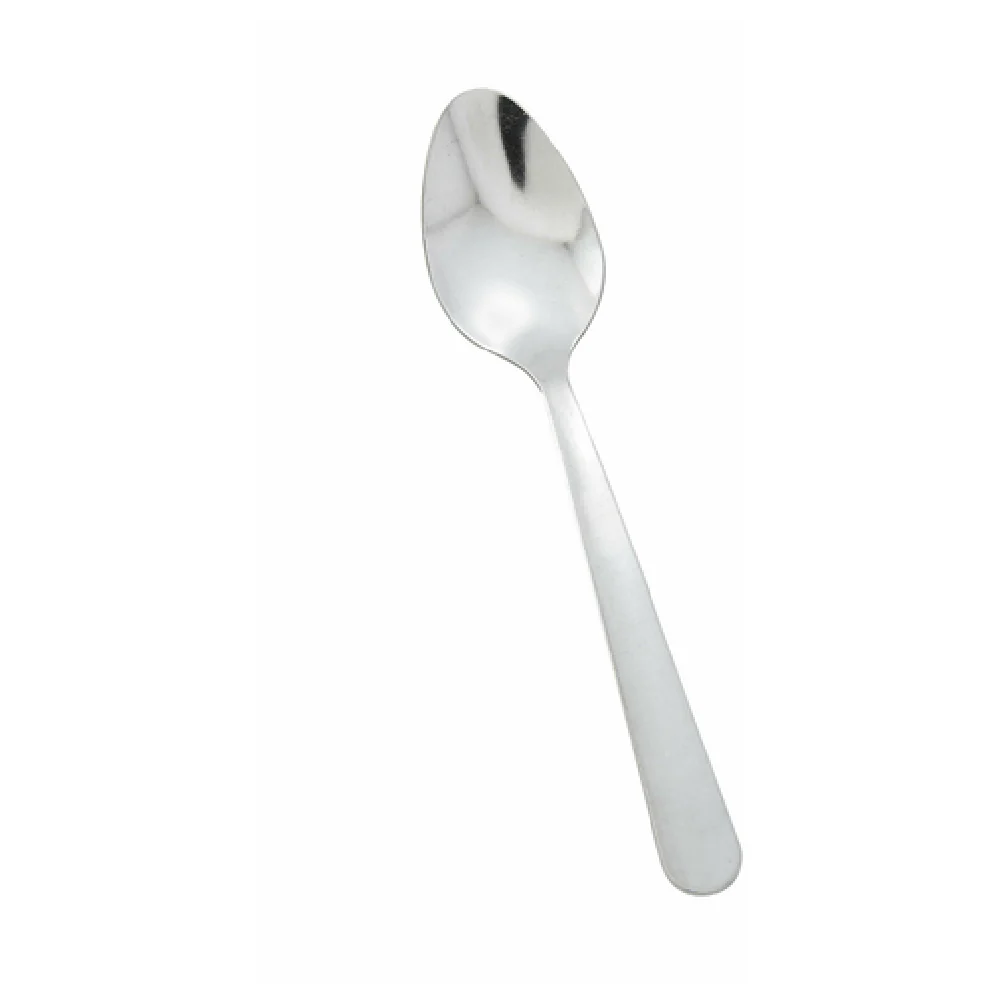 Winco 0012-01 5-15/16 Inch Heavy Weight Teaspoon Vibro Finish 18/0 Stainless Steel