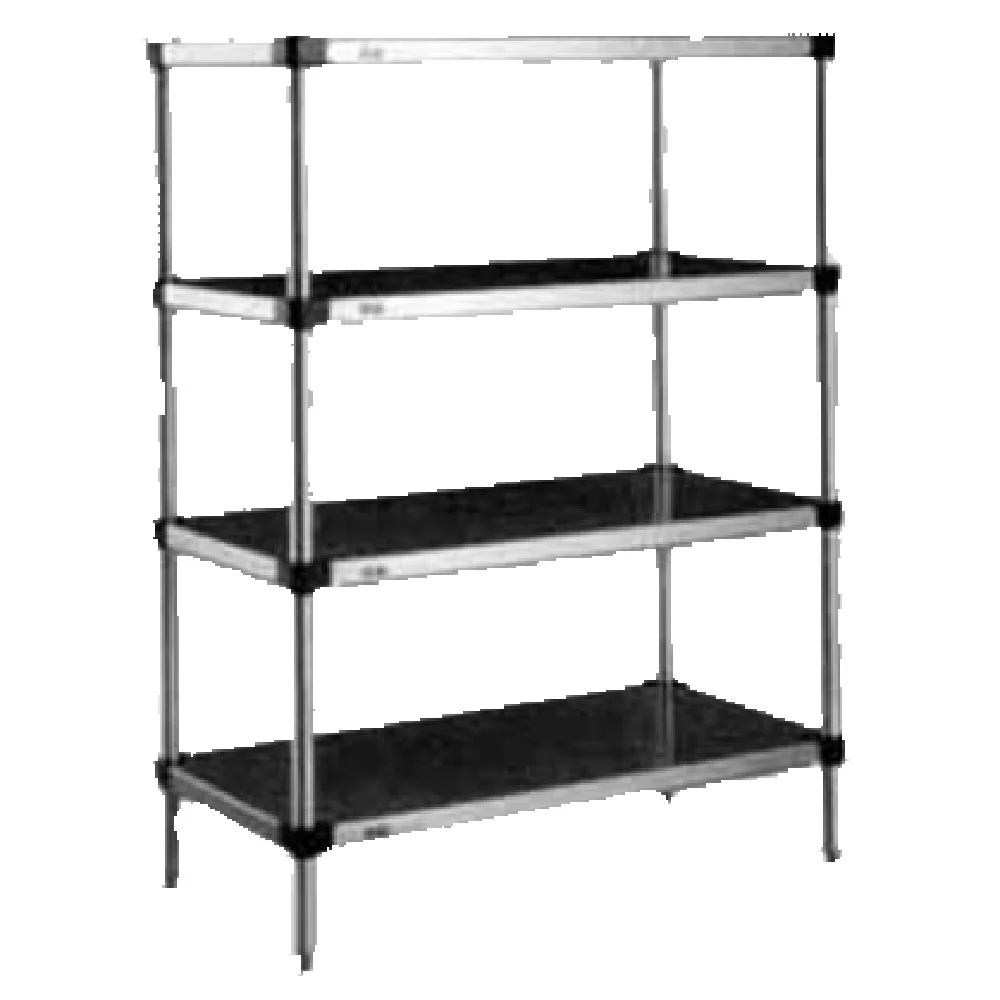 Metro 1848HFS 48 Inch Solid Shelf 16 Gauge Stainless Steel Finish with Flat Design Metro 1848HFS 48 Inch Solid Shelf 16 Gauge Stainless Steel Finish with Flat Design