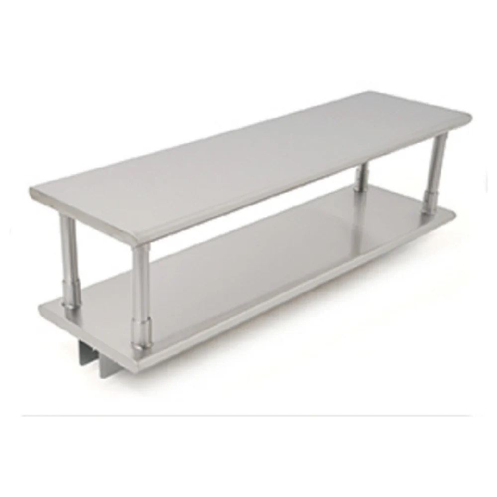 Eagle PTS-24108-2 108 Inch Pass-Thru Shelf and Overshelf Stainless Steel