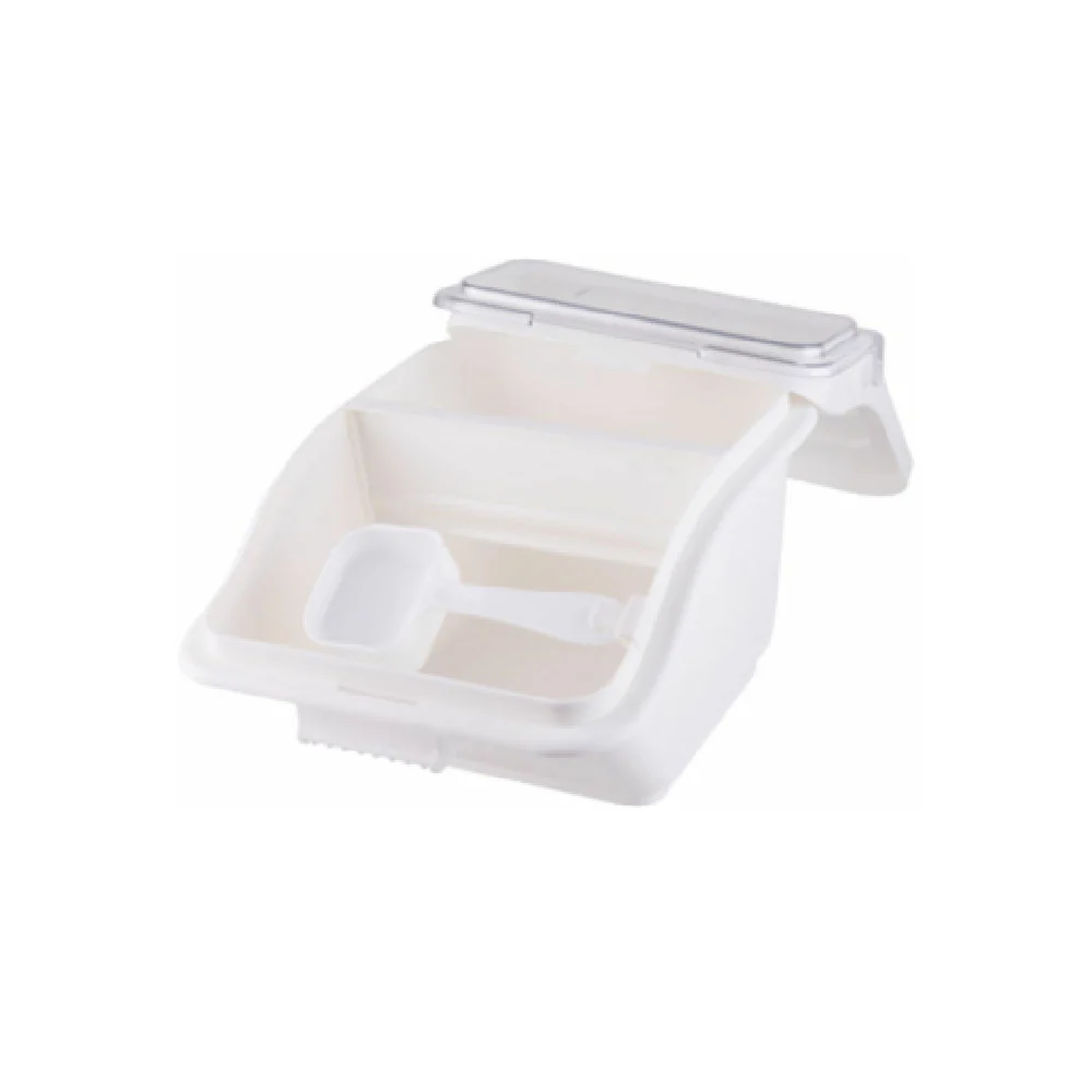 Hubert 29A-005 Kratos® Ingredient Bin 6. 3 Gallon/100 Cup Capacity Holds Up To 44 Lbs. Of Sugar Or 30 Lbs. Of Flour Hubert 29A-005 Kratos® Ingredient Bin 6. 3 Gallon/100 Cup Capacity Holds Up To 44 Lbs. Of Sugar Or 30 Lbs. Of Flour