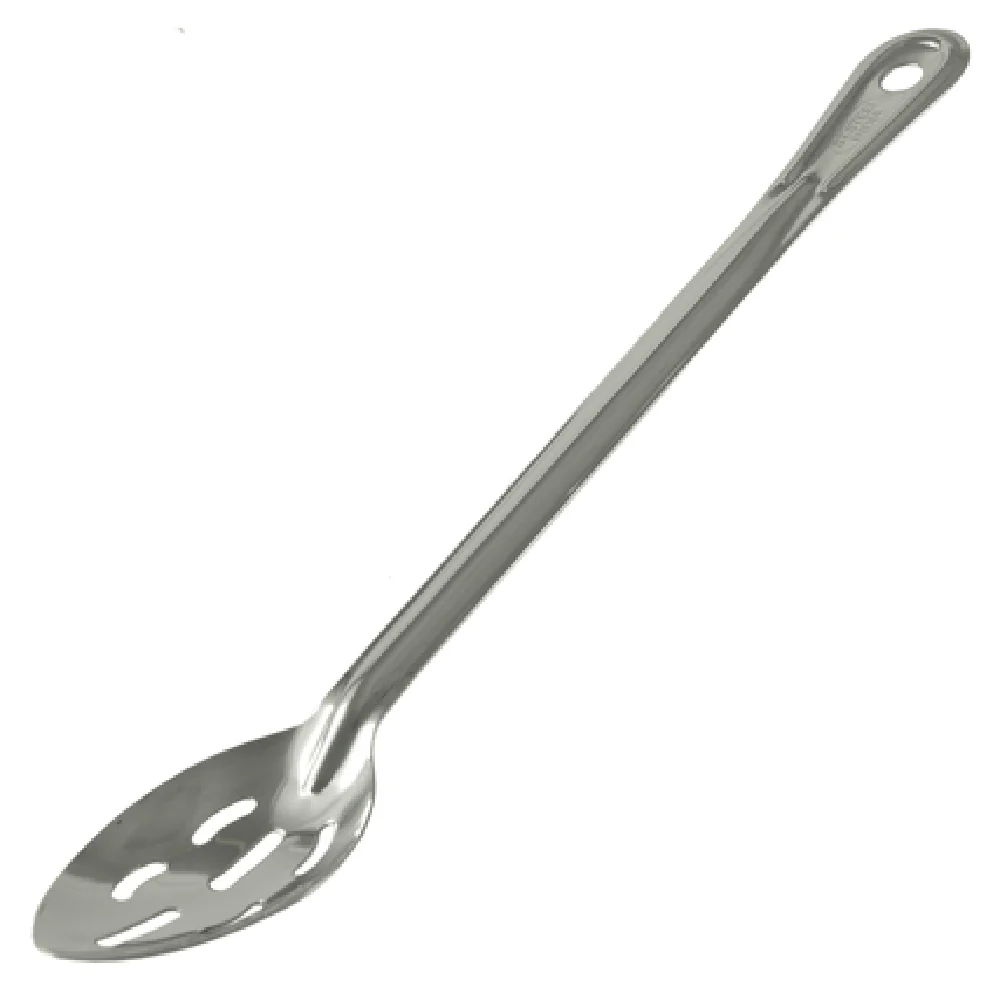 CAC China SBHL-15 15 Inch Slotted Basting Serving Spoon Stainless Steel CAC China SBHL-15 15 Inch Slotted Basting Serving Spoon Stainless Steel