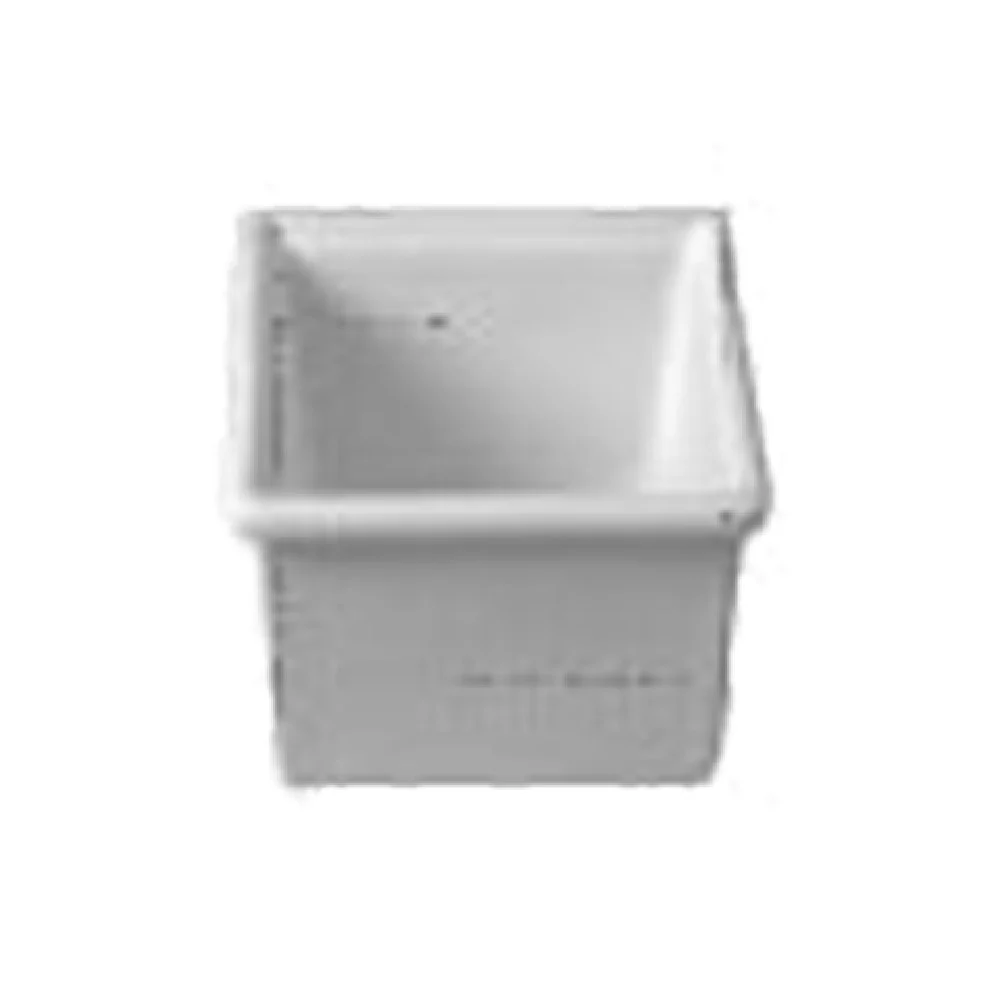 GET Enterprises IS012G 23.67 Oz Salad Bowl Square Gray Cast Aluminum