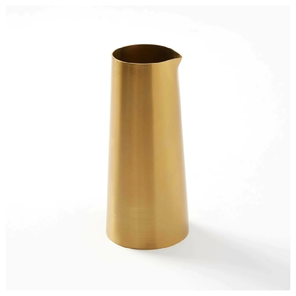 American Metalcraft SCMG6 6 Oz Creamer Without Handle Stainless Steel Satin Gold Finish