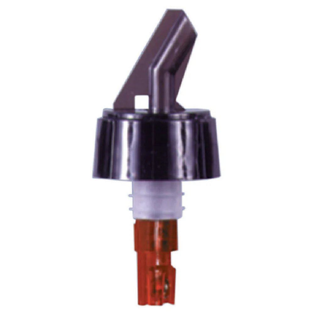 Spill-Stop 396-26 1-1/4 Oz Posi-Por Pourer Smoke with Black Collar Plastic Spill-Stop 396-26 1-1/4 Oz Posi-Por Pourer Smoke with Black Collar Plastic