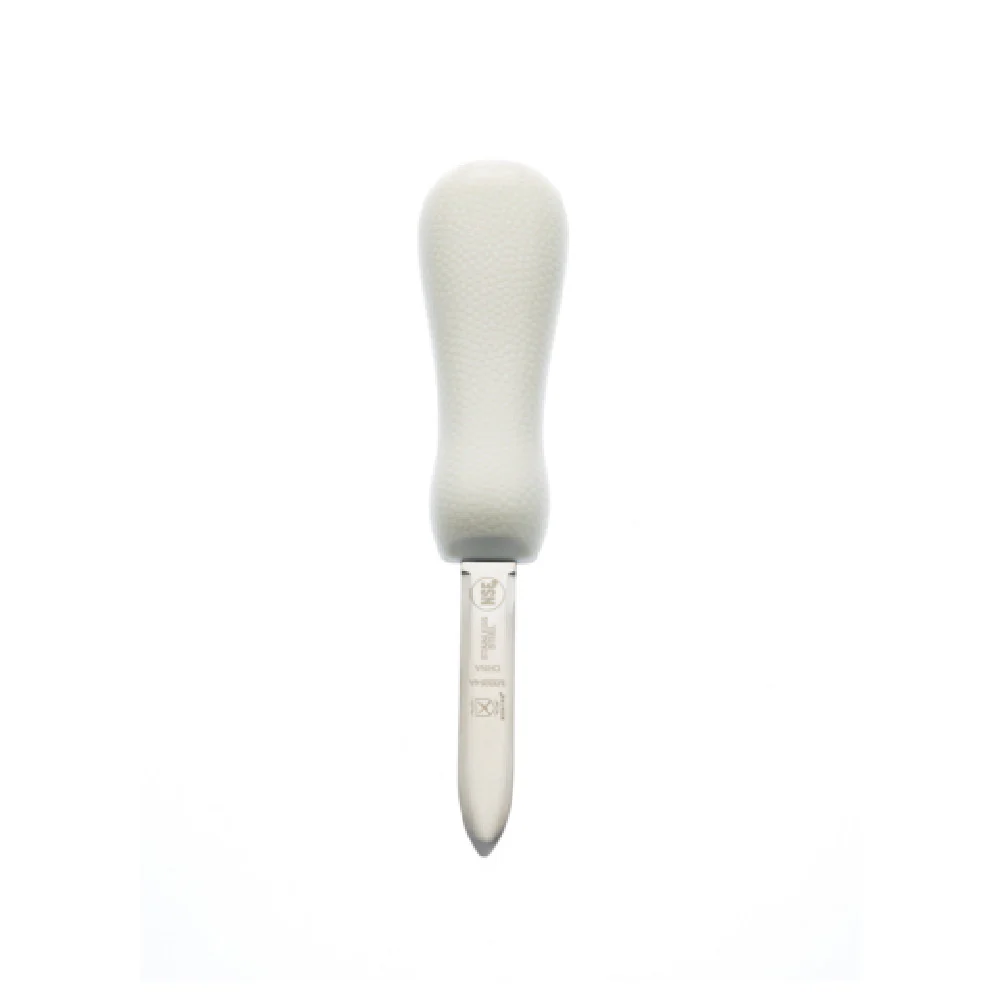 Mercer Culinary M33054A 2-3/4 Inch Blade Oyster Knife High Carbon Japanese Steel White Handle