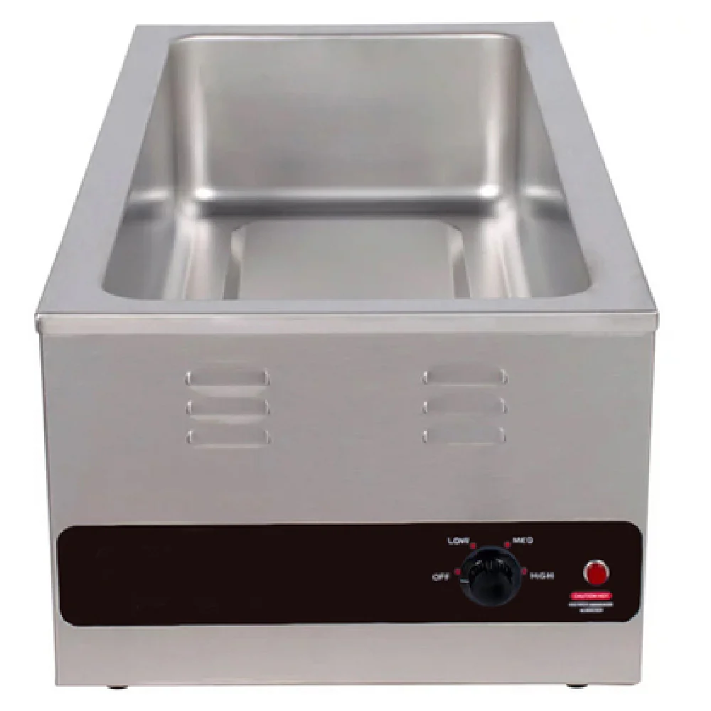 Global Solutions by Nemco GS1665 13 Inch Cooker Warmer Stainless Steel with 1500 watt Global Solutions by Nemco GS1665 13 Inch Cooker Warmer Stainless Steel with 1500 watt