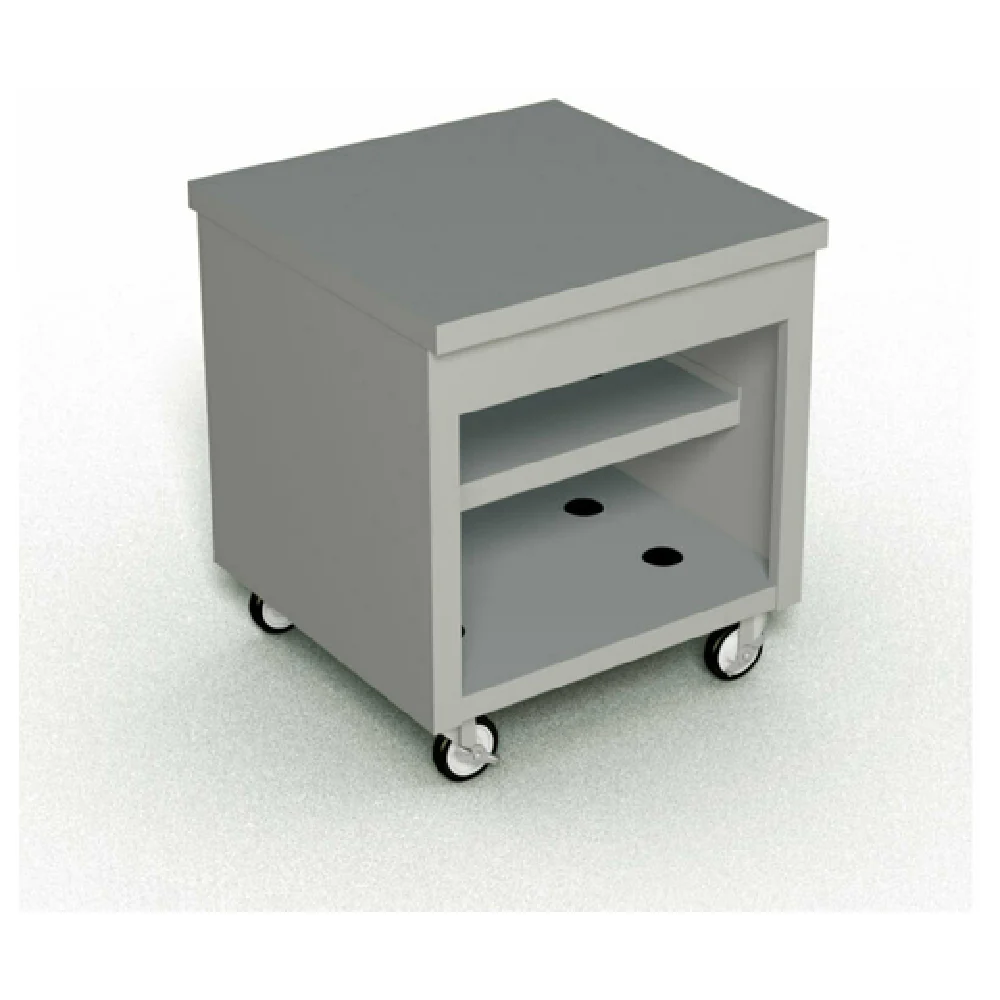 Duke TST-32PG_217113 32 Inch Mobile Utility Counter with Stainless Steel Top Duke TST-32PG_217113 32 Inch Mobile Utility Counter with Stainless Steel Top