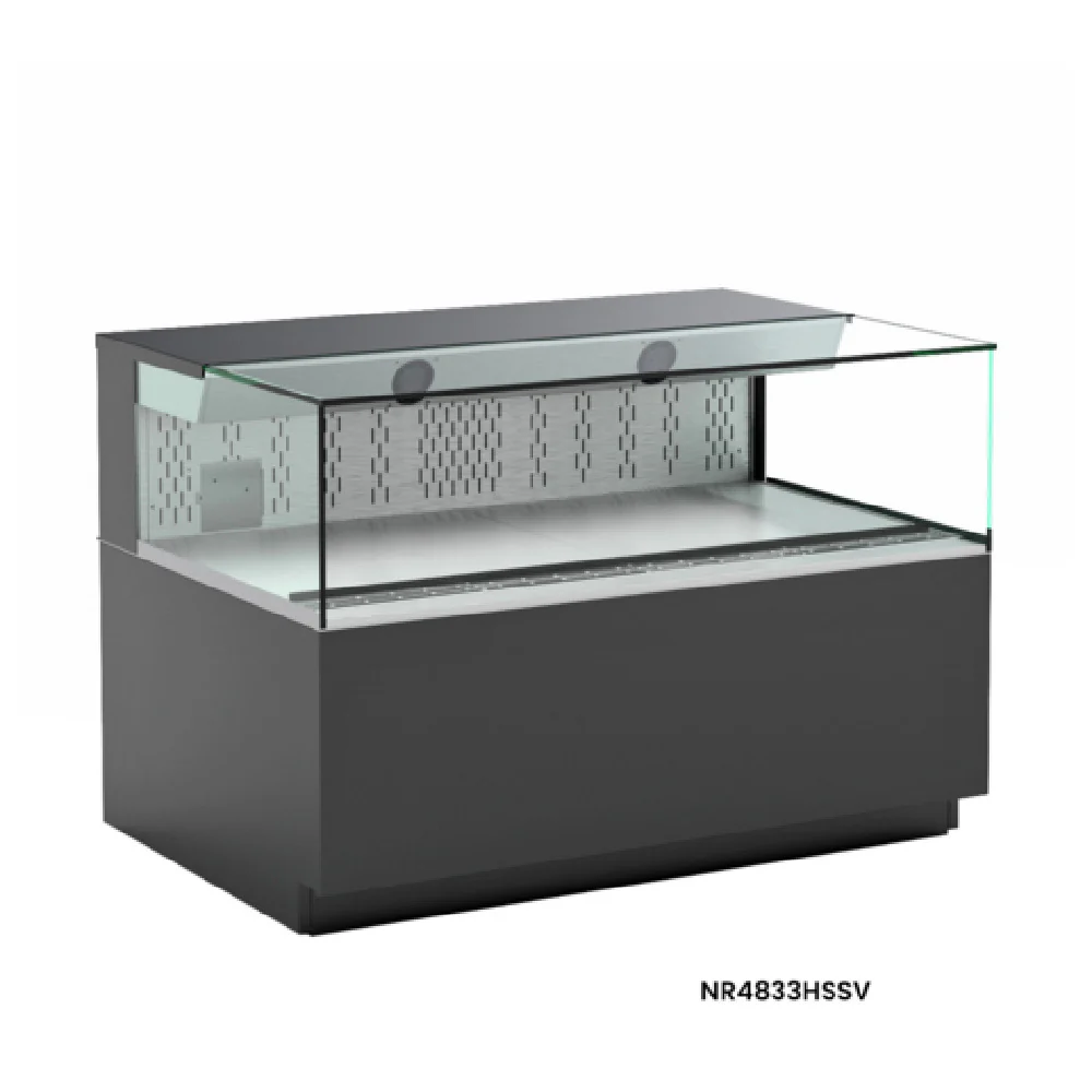 Structural Concepts NR4833HSSV 47-3/4 Inch Reveal Heated Self-Service Case Stainless Steel with Convection Heat and LED Lights Structural Concepts NR4833HSSV 47-3/4 Inch Reveal Heated Self-Service Case Stainless Steel with Convection Heat and LED Lights