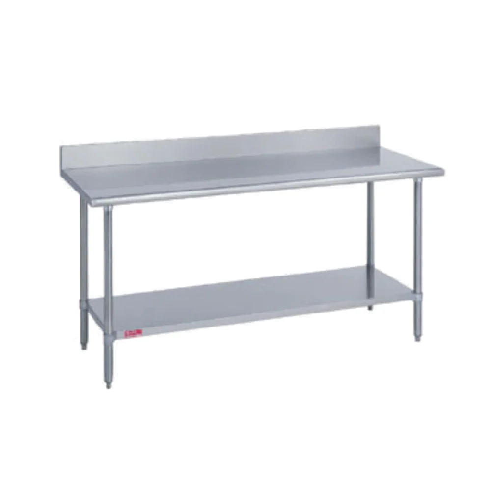 Duke 316-2424-5R 24 Inch Work Table Stainless Steel Top and Riser