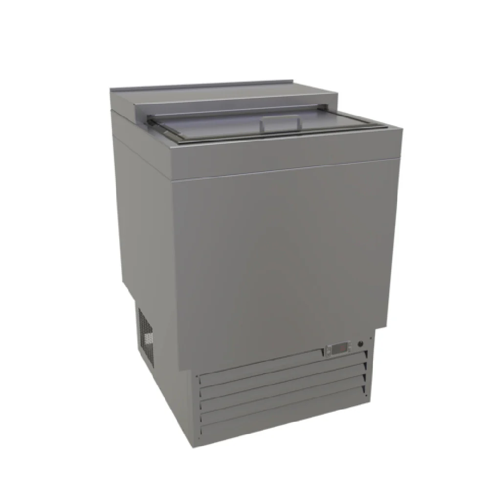 Glastender MF24-S2 24 Inch Underbar Glass Froster Stainless Steel with Shelves