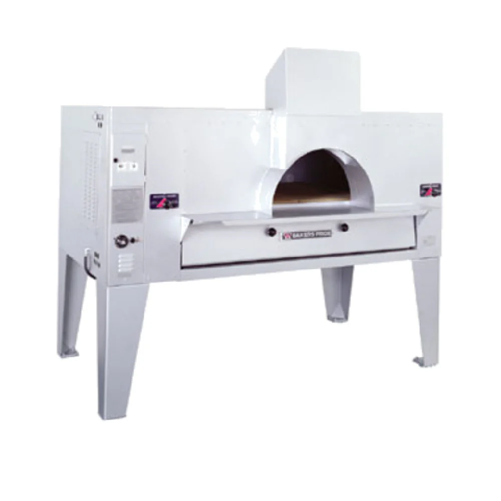 Bakers Pride FC-516_NAT 48 Inch Pizza Oven Single Deck Gas Ceramic with 140000 BTU Bakers Pride FC-516_NAT 48 Inch Pizza Oven Single Deck Gas Ceramic with 140000 BTU
