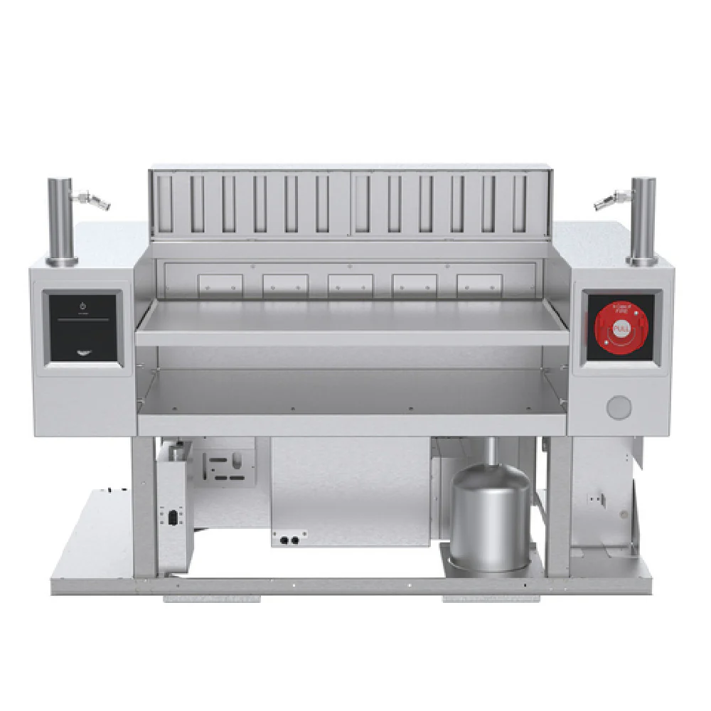 Vollrath FC-6DV-36 53 Inch Slide-In Induction Hot Food Serving Counter with Downdraft Vent System Vollrath FC-6DV-36 53 Inch Slide-In Induction Hot Food Serving Counter with Downdraft Vent System
