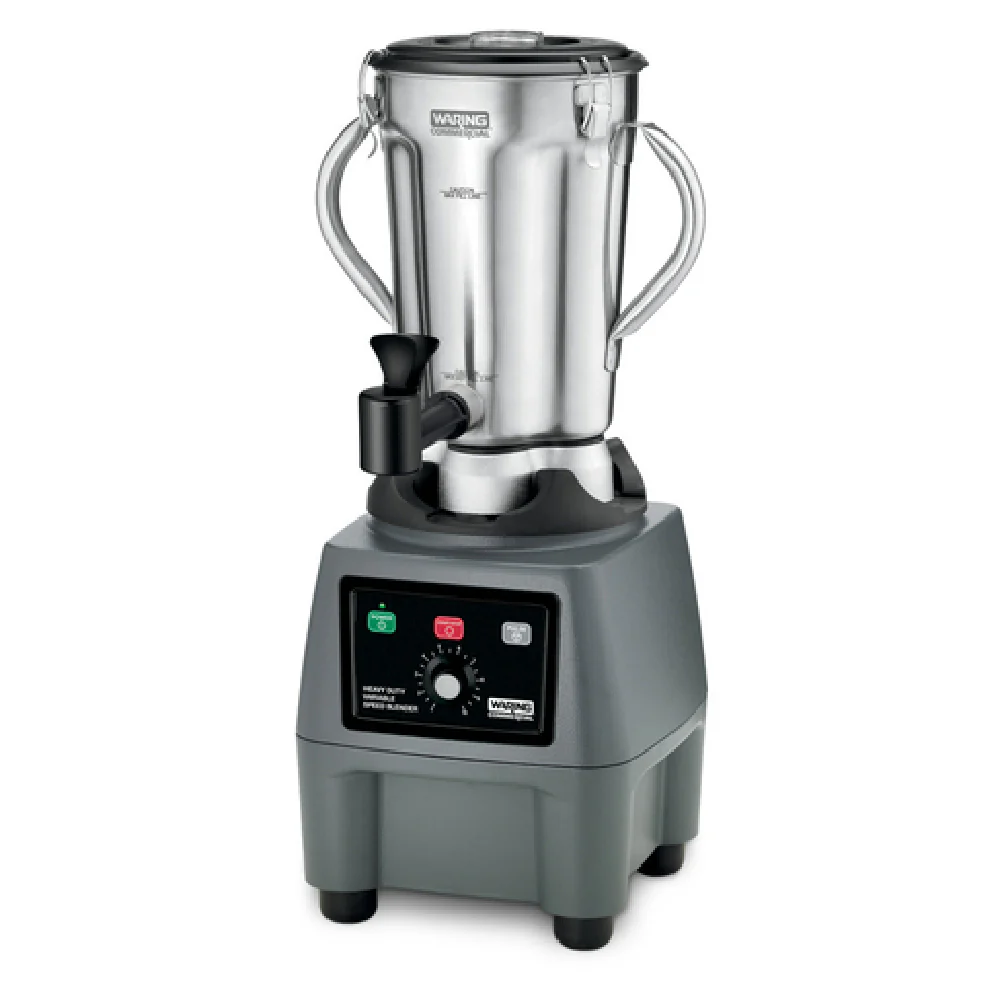 Waring CB15VESF 15 Inch 4 Liter Stainless Steel Commercial Blender With Spigot Waring CB15VESF 15 Inch 4 Liter Stainless Steel Commercial Blender With Spigot