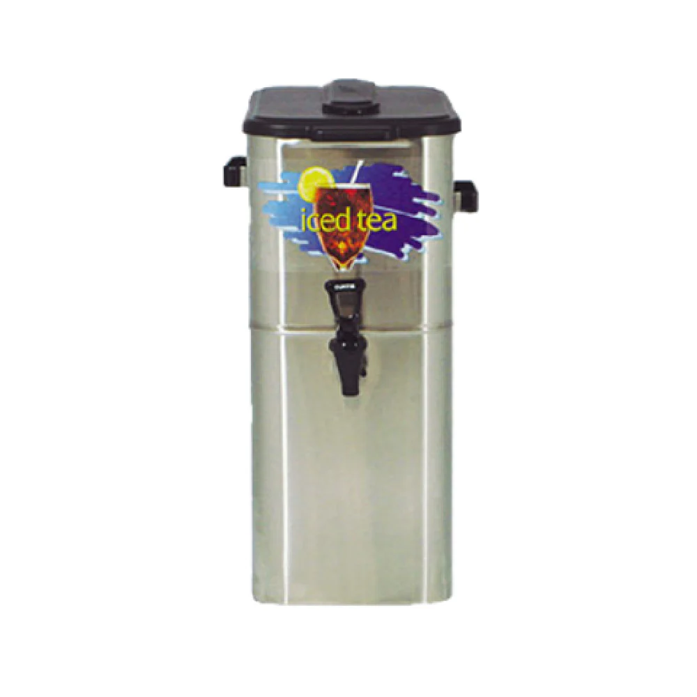 Curtis TCO421A000 11 Inch Iced Tea Dispenser 4 Gallon Capacity Oval Stainless Steel with Welded Handles Curtis TCO421A000 11 Inch Iced Tea Dispenser 4 Gallon Capacity Oval Stainless Steel with Welded Handles