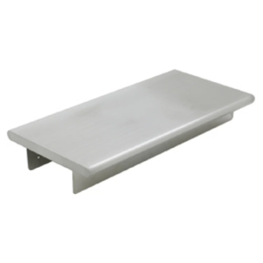 Eagle PTS-18108 108 Inch Pass-Thru Shelf with Rolled Edges Stainless Steel