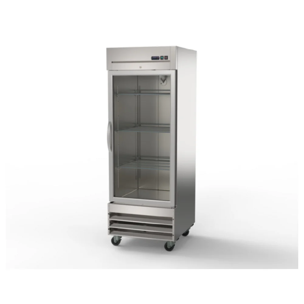 Hubert 40598 Kratos 67K-007 Reach-In Refrigerator 23 Cu. Ft. Capacity 29