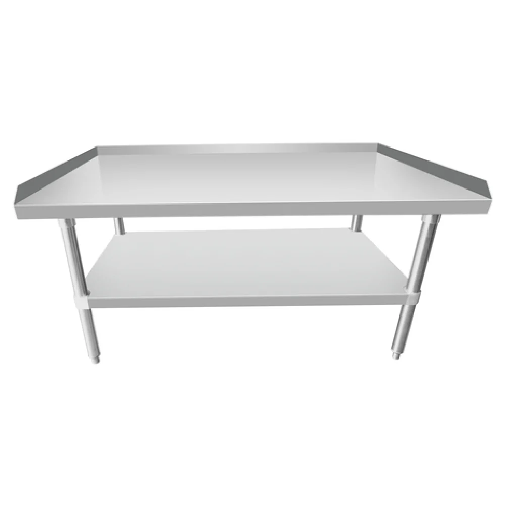 Atosa ATSE-3048 48 Inch Stainless Steel Equipment Stand with Upturn Atosa ATSE-3048 48 Inch Stainless Steel Equipment Stand with Upturn