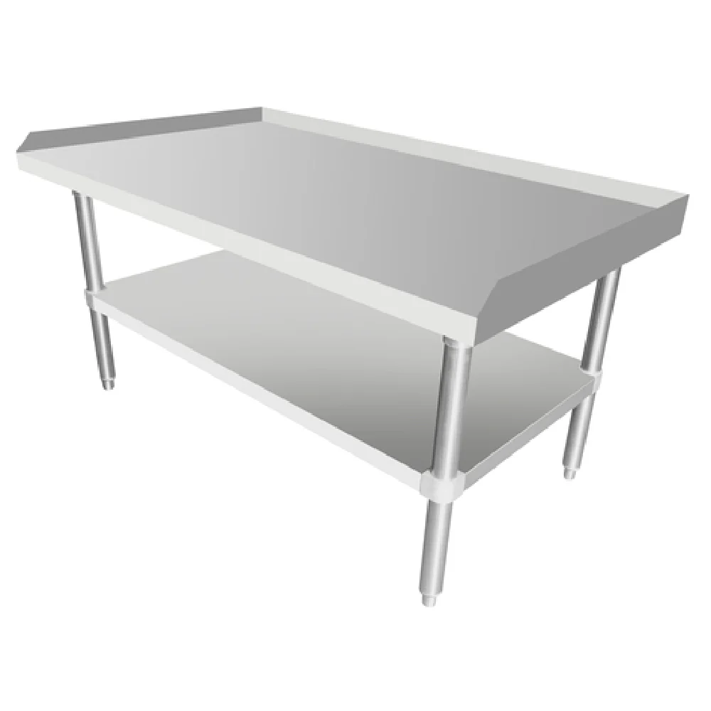 Atosa ATSE-3048 48 Inch Stainless Steel Equipment Stand with Upturn Atosa ATSE-3048 48 Inch Stainless Steel Equipment Stand with Upturn