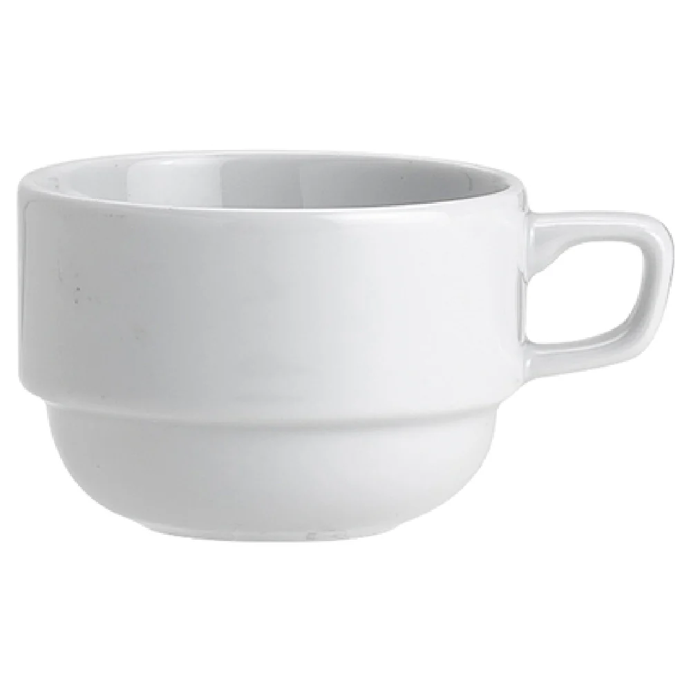 Steelite 61101ST0267 3.0 Oz AD Cup Royal Porcelain with Stackable Design