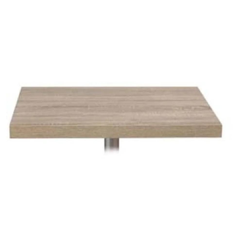 Grosfillex US24VG45 30 Inch Rectangular Table Top Burn Stain Heat Scratch Resistant Molded Melamine Vintage Pine