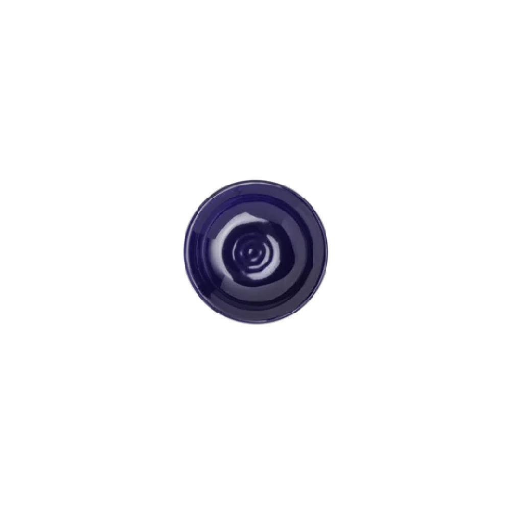 Steelite 7801ZM5007 3.5 Inch Plate Blue Round Melamine with Brooklyn Design