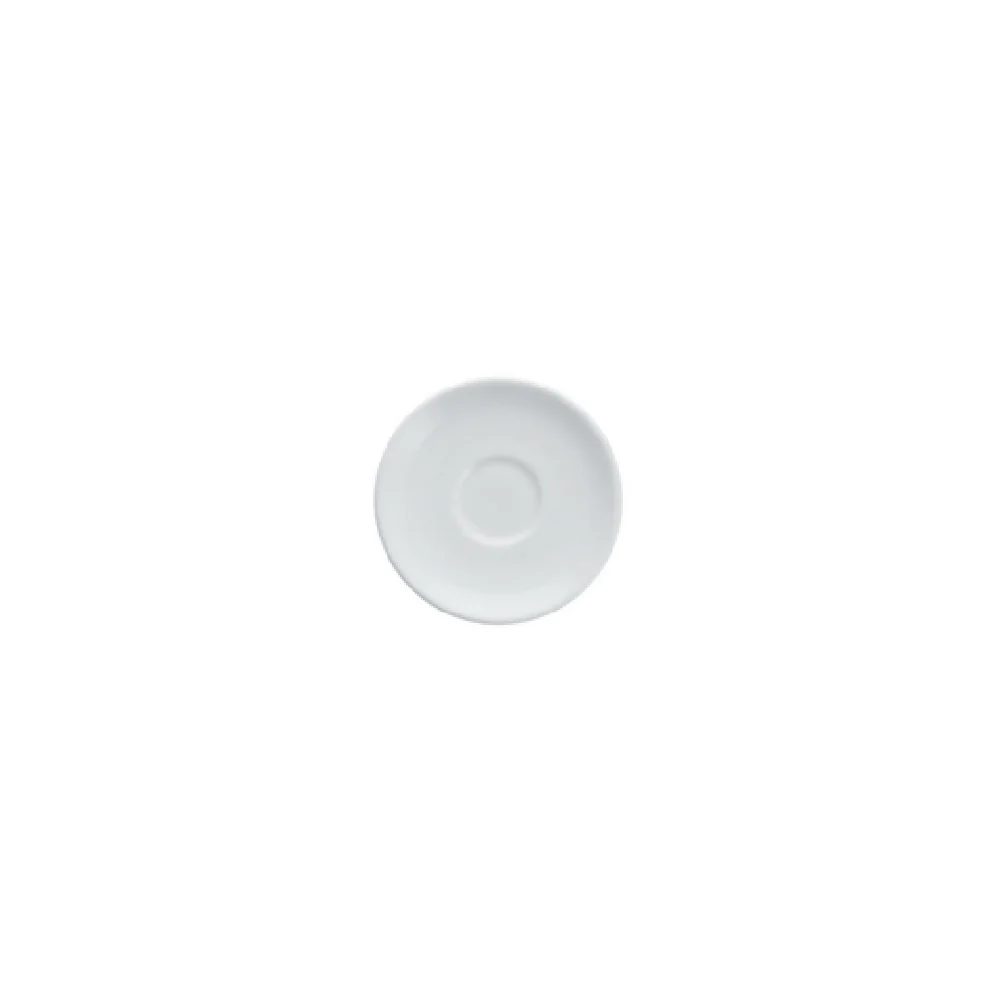 Fortessa TC7600.DV.07 4.75 Inch White China Saucer Dishwasher Safe