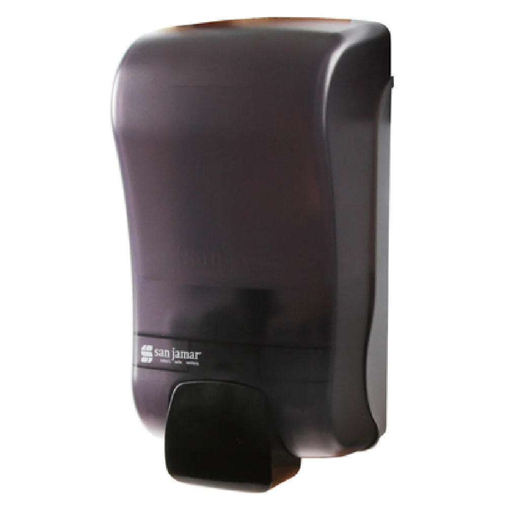 San Jamar SF1300TBK 5 Inch Manual Foam Soap Dispenser Black Pearl Plastic San Jamar SF1300TBK 5 Inch Manual Foam Soap Dispenser Black Pearl Plastic