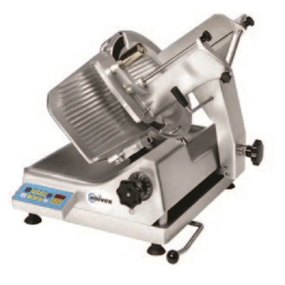 Univex 1000S 31 Inch Electric Food Slicer 13 Inch Knife with 12 Settings Univex 1000S 31 Inch Electric Food Slicer 13 Inch Knife with 12 Settings