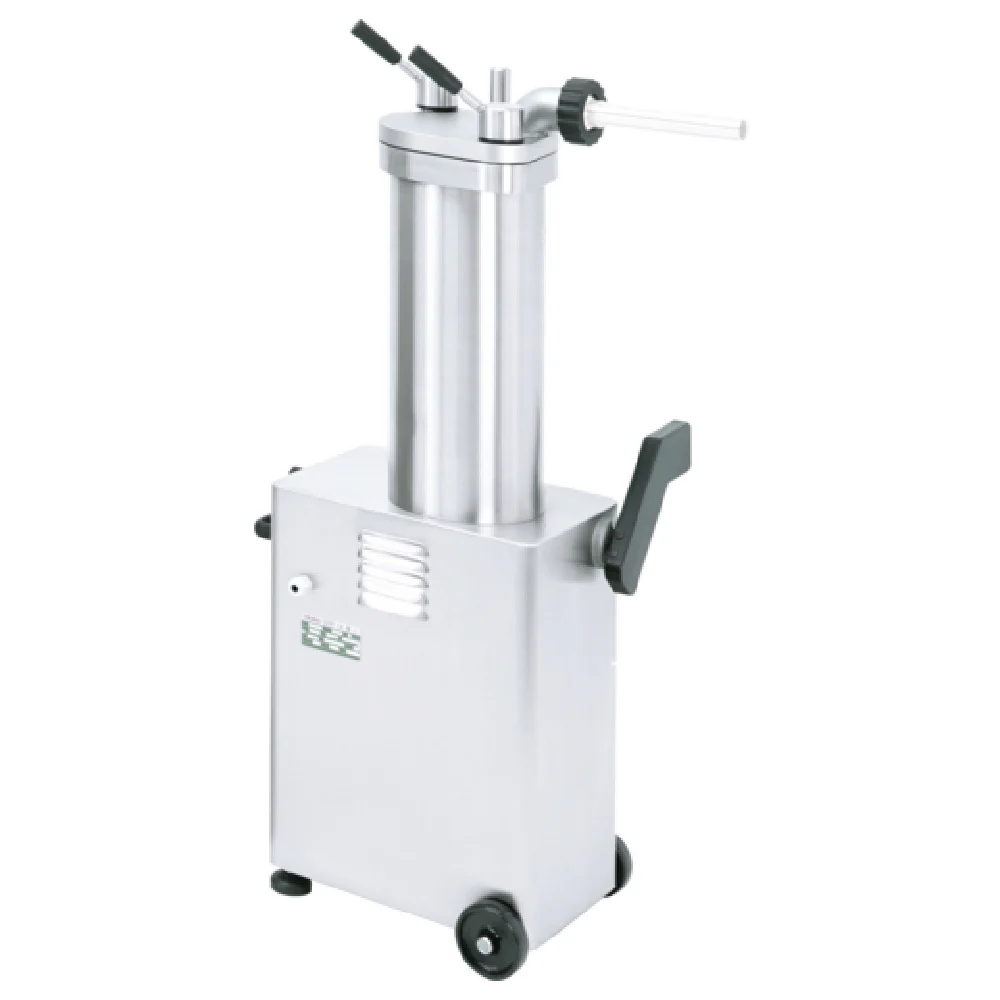Omcan 46098 19 Inch Electric Hydraulic Piston Sausage Stuffer with Stainless Steel