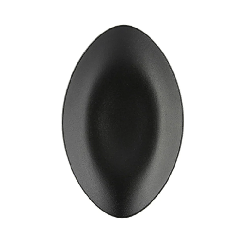 Revol 649554 13-3/4 Inch Oval Service Plate with Cast Iron Style Porcelain Revol 649554 13-3/4 Inch Oval Service Plate with Cast Iron Style Porcelain