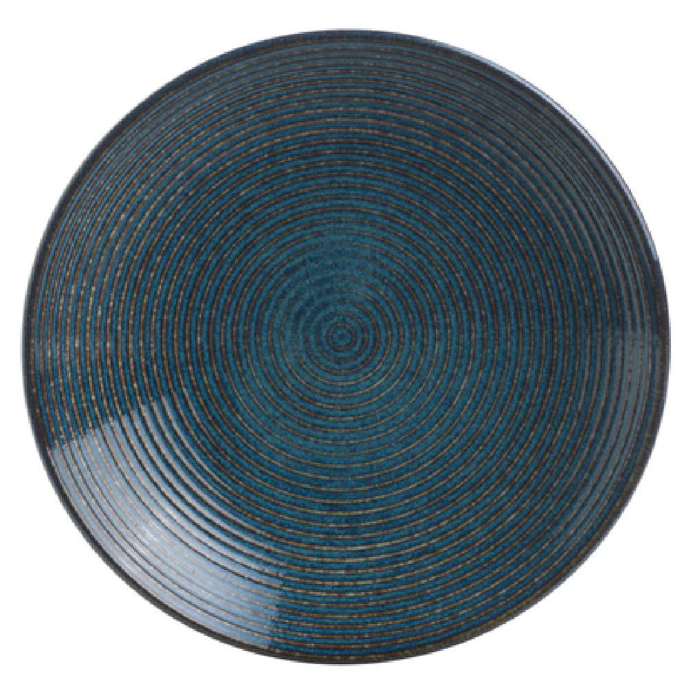 Steelite 6414MY025 6.25 Inch Deep Coupe Plate Wabi Sabi Indigo Porcelain Steelite 6414MY025 6.25 Inch Deep Coupe Plate Wabi Sabi Indigo Porcelain