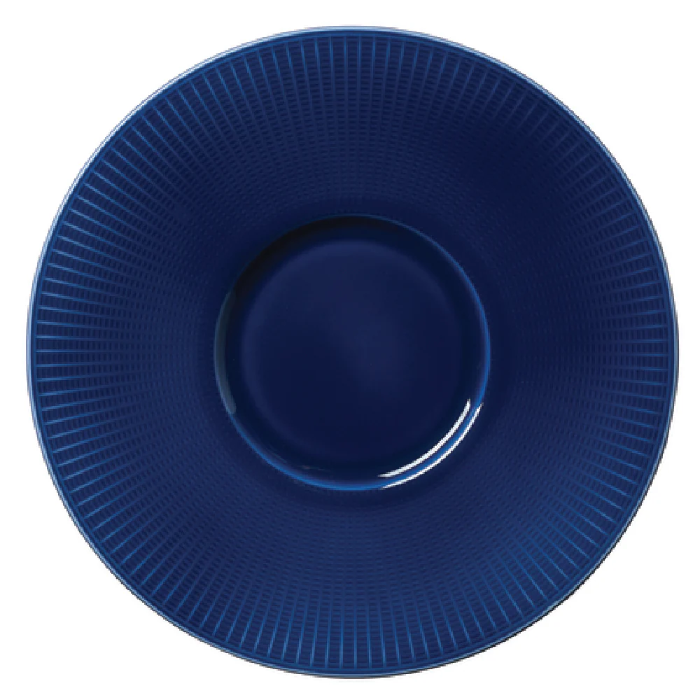 Steelite 9115C1172 11-1/4 Inch Gourmet Plate Ceramic Azure with Glazed Finish