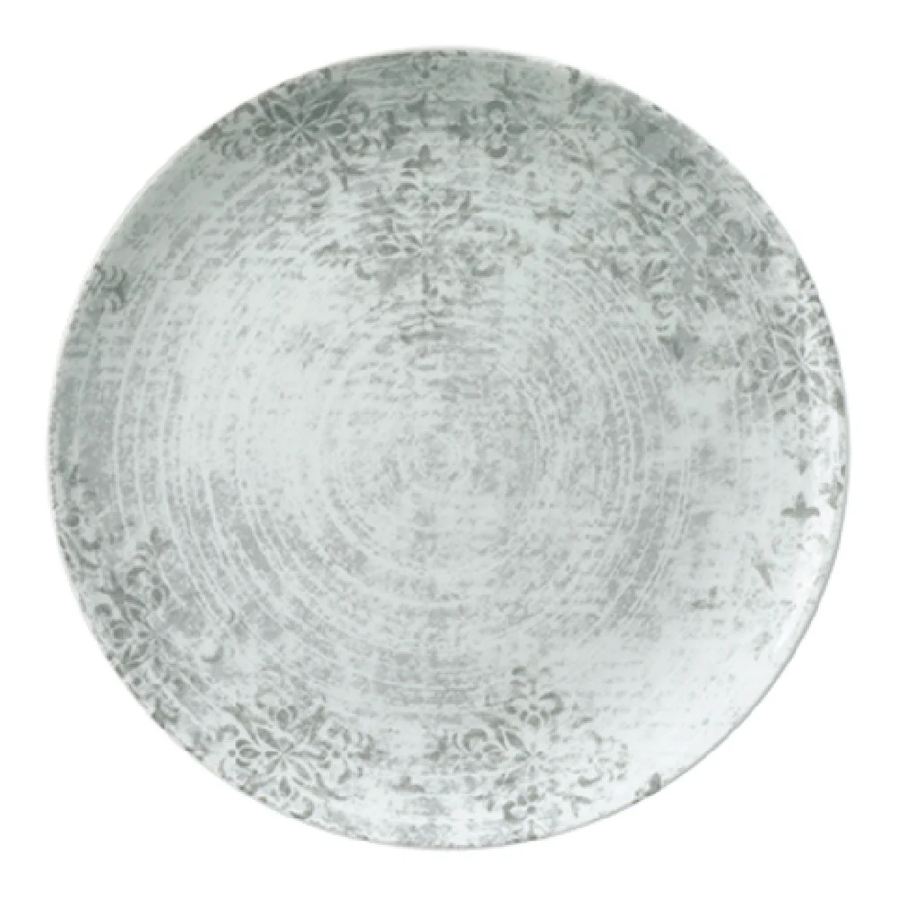Libbey 9331232-63071 12-5/8 Inch Diameter Plate Round Coupe Porcelain with Ornements Libbey 9331232-63071 12-5/8 Inch Diameter Plate Round Coupe Porcelain with Ornements