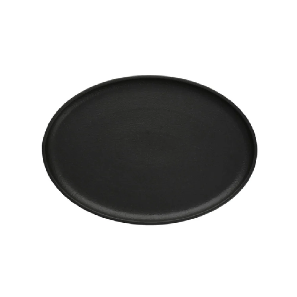 Fortessa 3100.BLK.01 14.25 Inch Dishwashing Platter Vitrified China Black