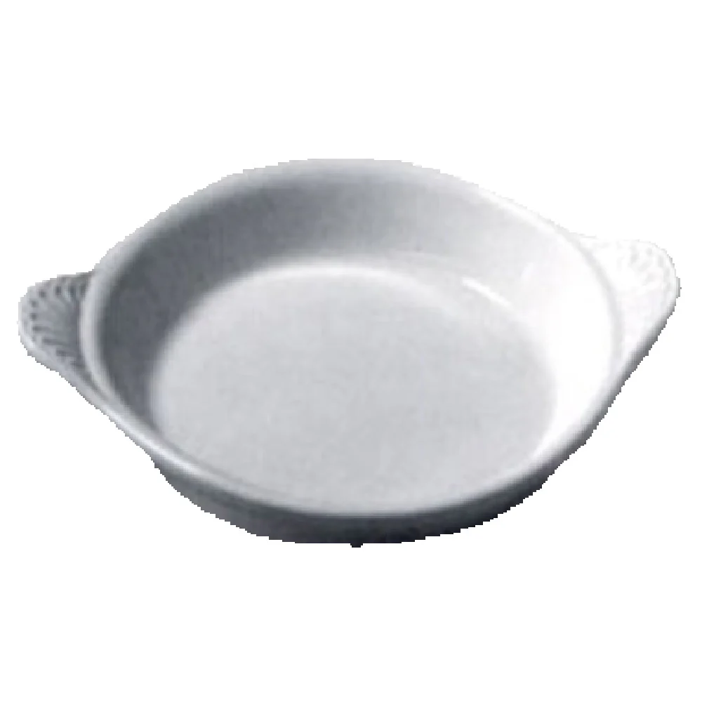 Steelite DC434W 12 Oz. Shirred Egg Round Dish Ceramic White