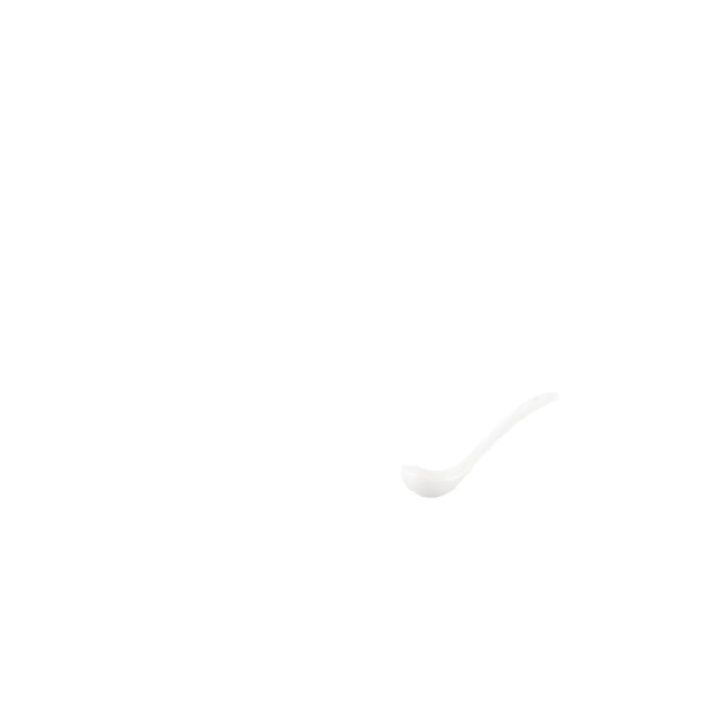 Vertex China RB-SL Spoon 5-5/8 Inch White Polished Foot Premium Porcelain Vertex China RB-SL Spoon 5-5/8 Inch White Polished Foot Premium Porcelain