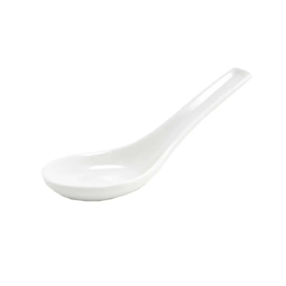 FOH FSP000WHP23 Asian Soup Spoon 5-1/2