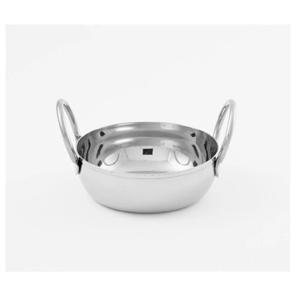 American Metalcraft BD45 16 Oz Round Balti Dish 5-1/8 Inch Stainless Steel Mirror Finish