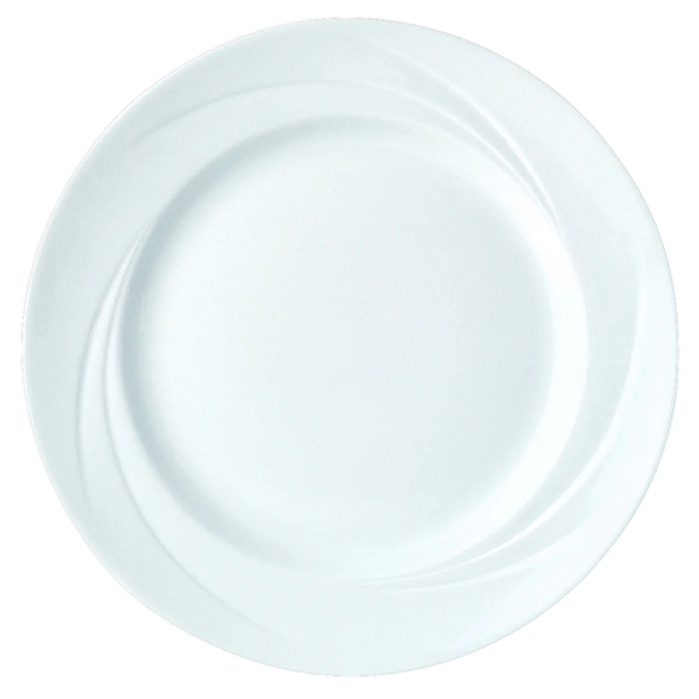 Steelite 9300C503 9 Inch Alvo Round Plate Alumina Vitrified - 2 Dozen Packs