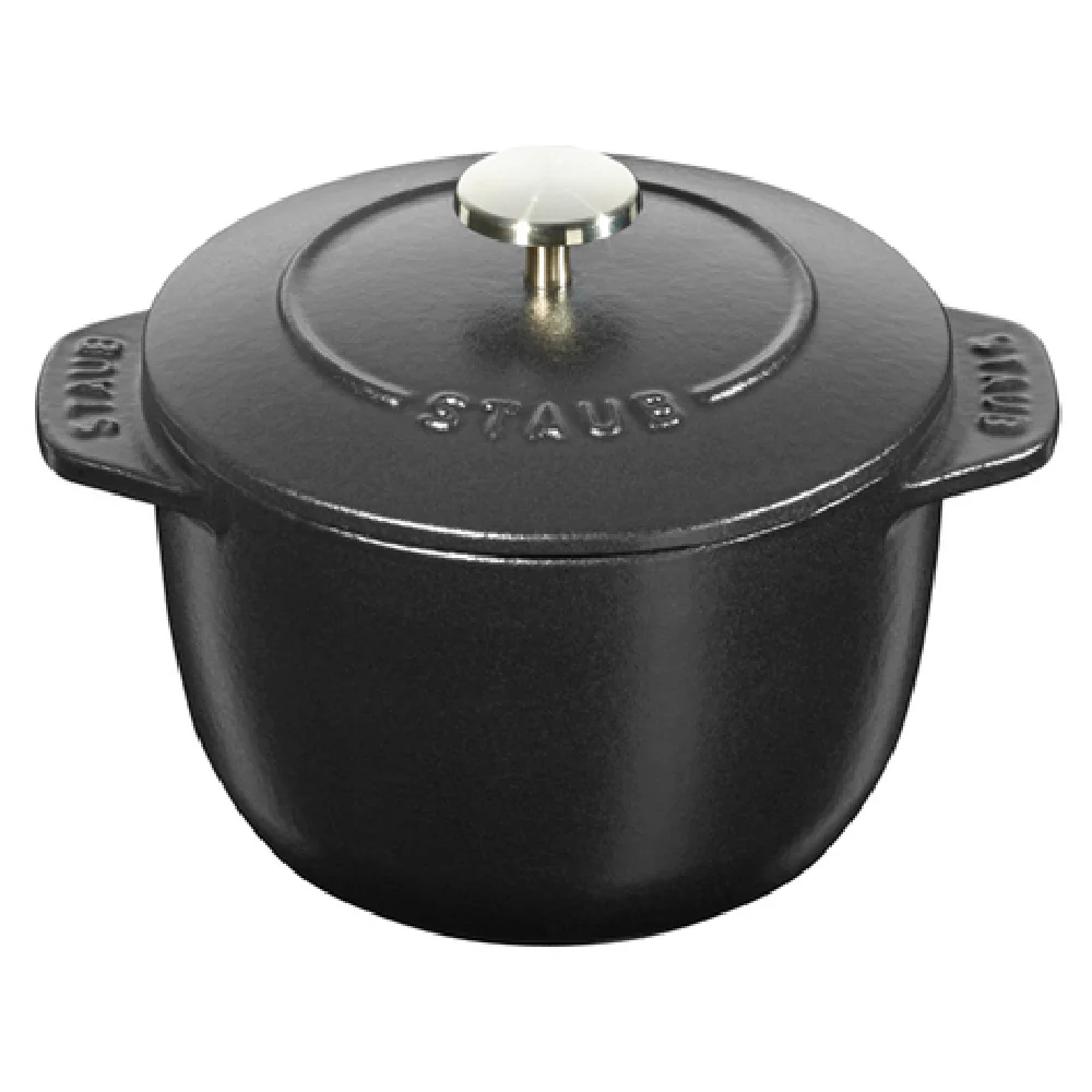 Zwilling 11721225 0.75 Quart Petite French Oven with lid Enameled Cast Iron Matte Black