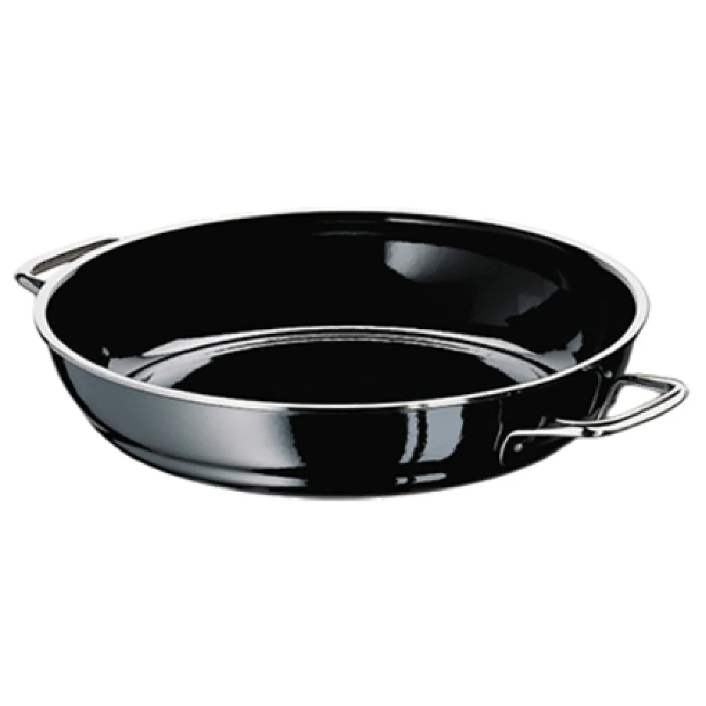 BauscherHepp 21.1118.1743 1.35 Quarts Fry and Serve Pan Induction Ready Steel Black