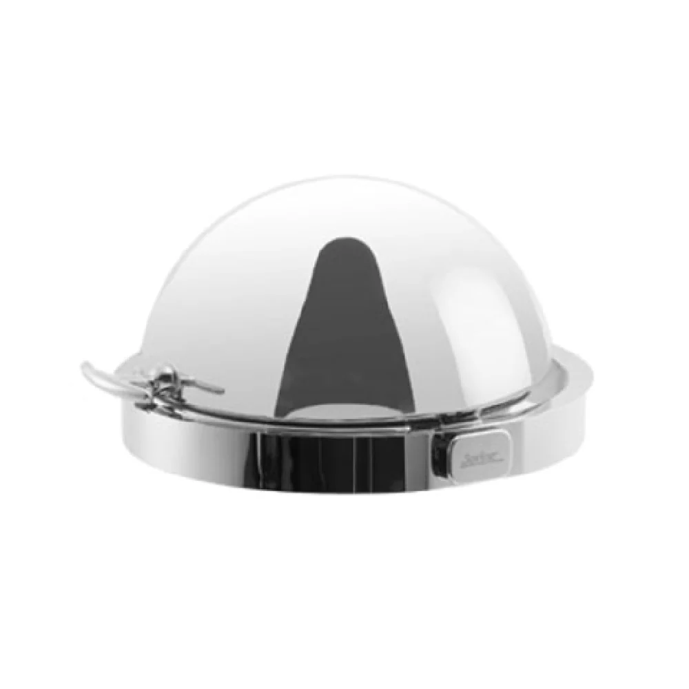 Spring USA 2547-697/35 13-3/4 Inch Round Electric Chafing Dish 3 to 8 Quart Stainless Steel with Trim Ring Spring USA 2547-697/35 13-3/4 Inch Round Electric Chafing Dish 3 to 8 Quart Stainless Steel with Trim Ring