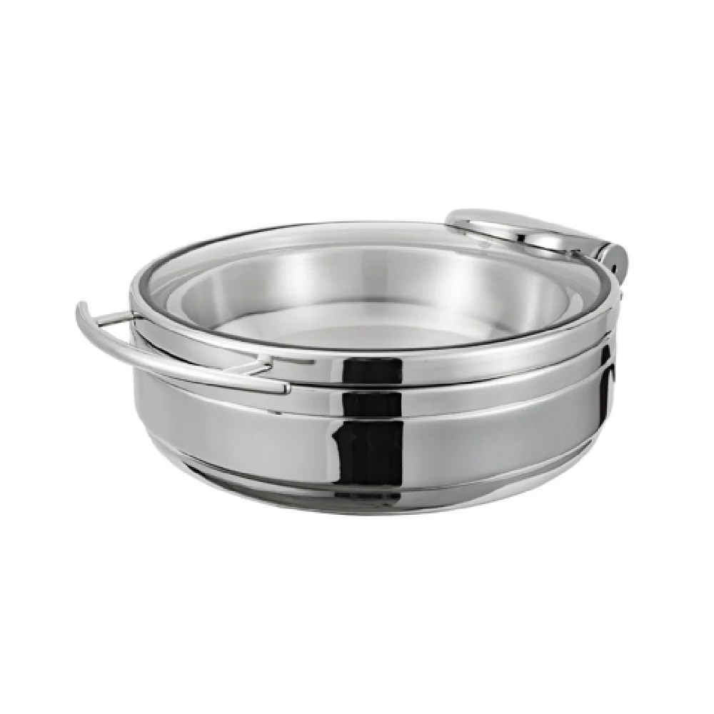 Bon Chef 22405 Induction Chafer 18 Inch Round Glass Lid Stainless Steel with Dampening Hinge Bon Chef 22405 Induction Chafer 18 Inch Round Glass Lid Stainless Steel with Dampening Hinge