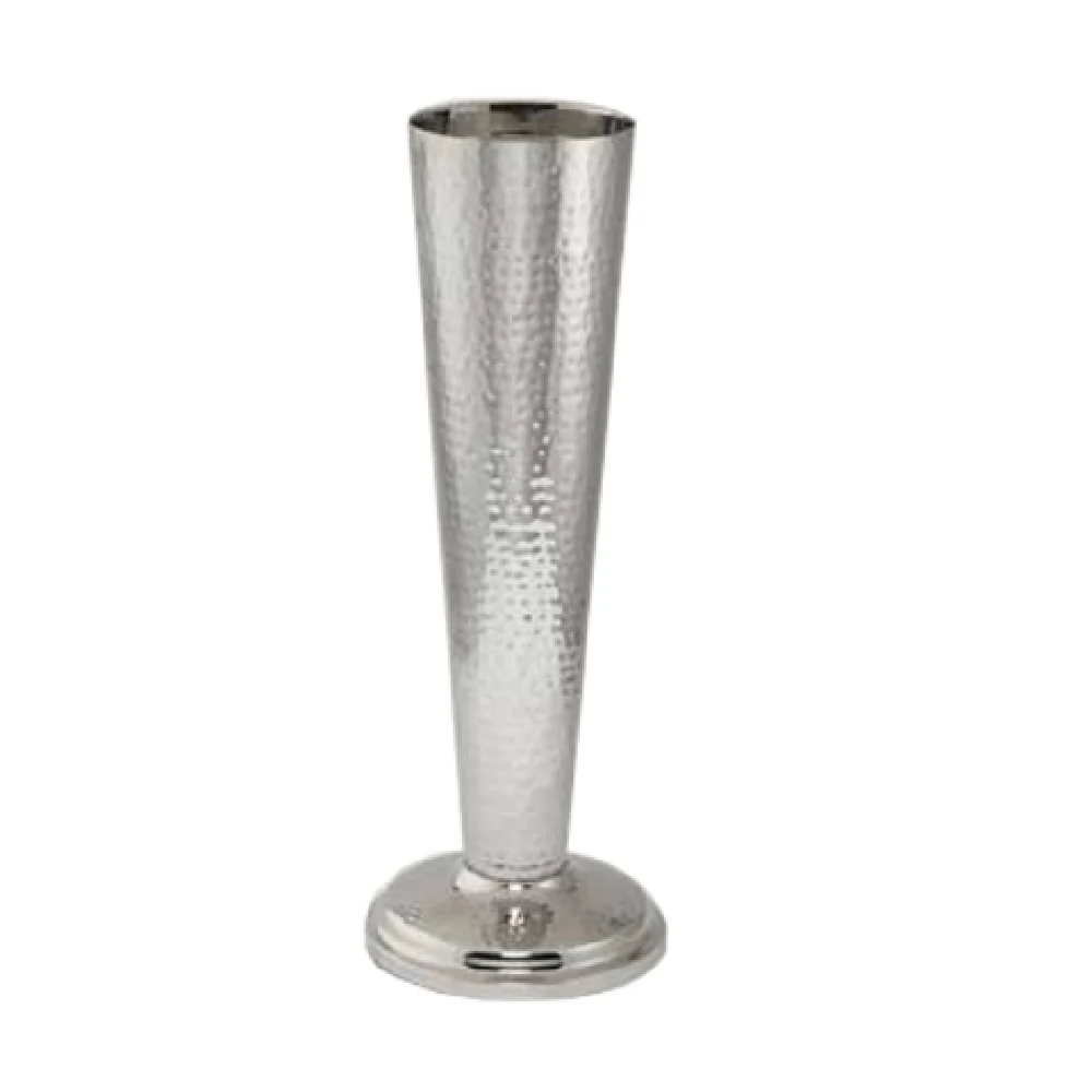 American Metalcraft HMWBSTND 6-1/8 Dia. Hammered Wine Bucket Stand Stainless Steel